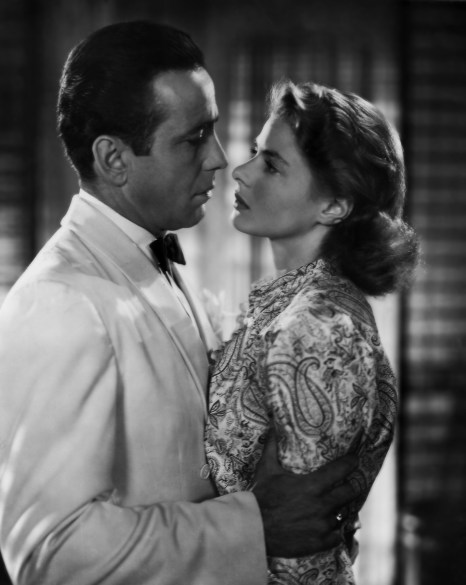 humphrey bogart &amp; ingrid bergman - casablanca 1943